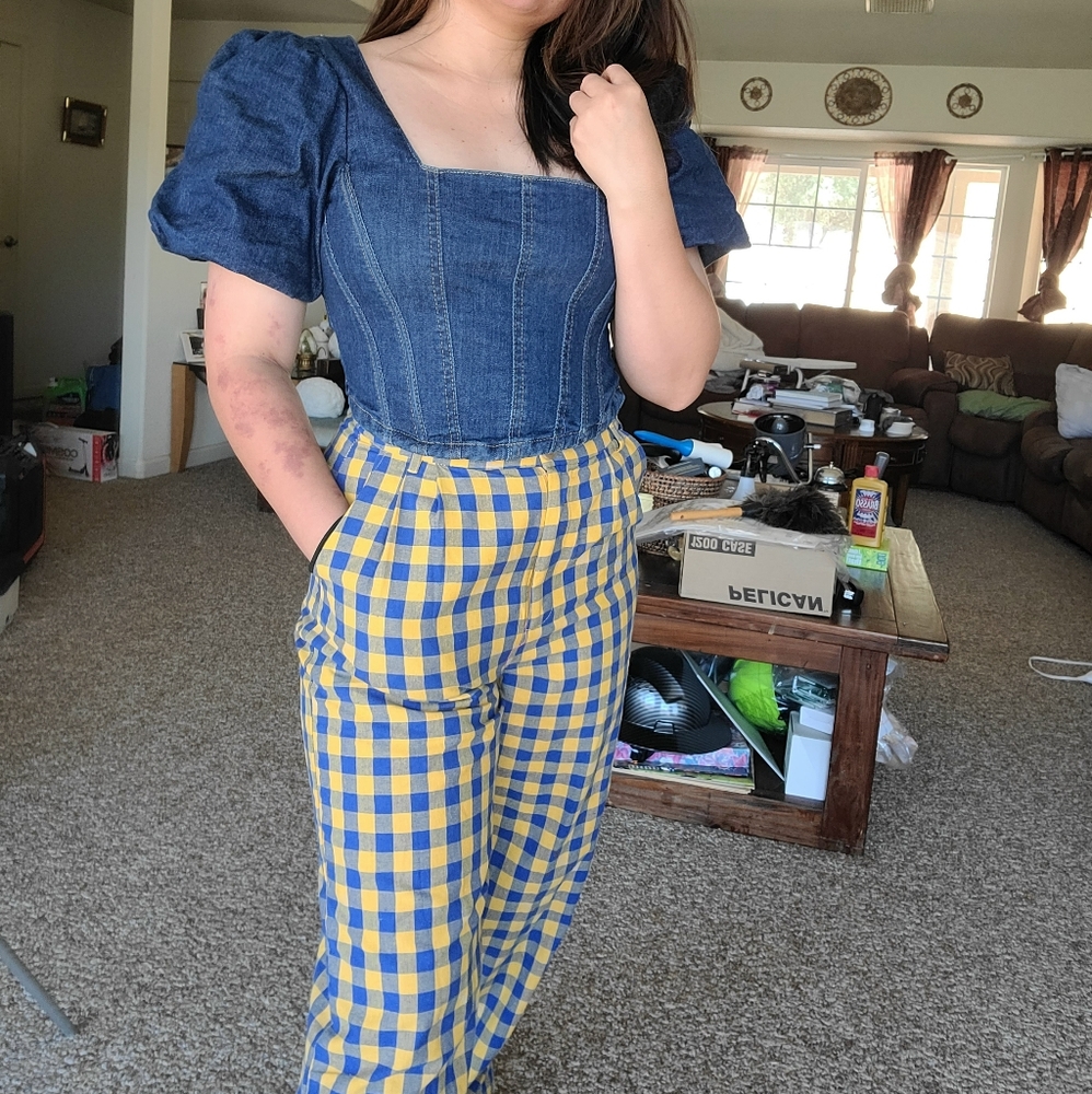 Nasty Gal denim tops